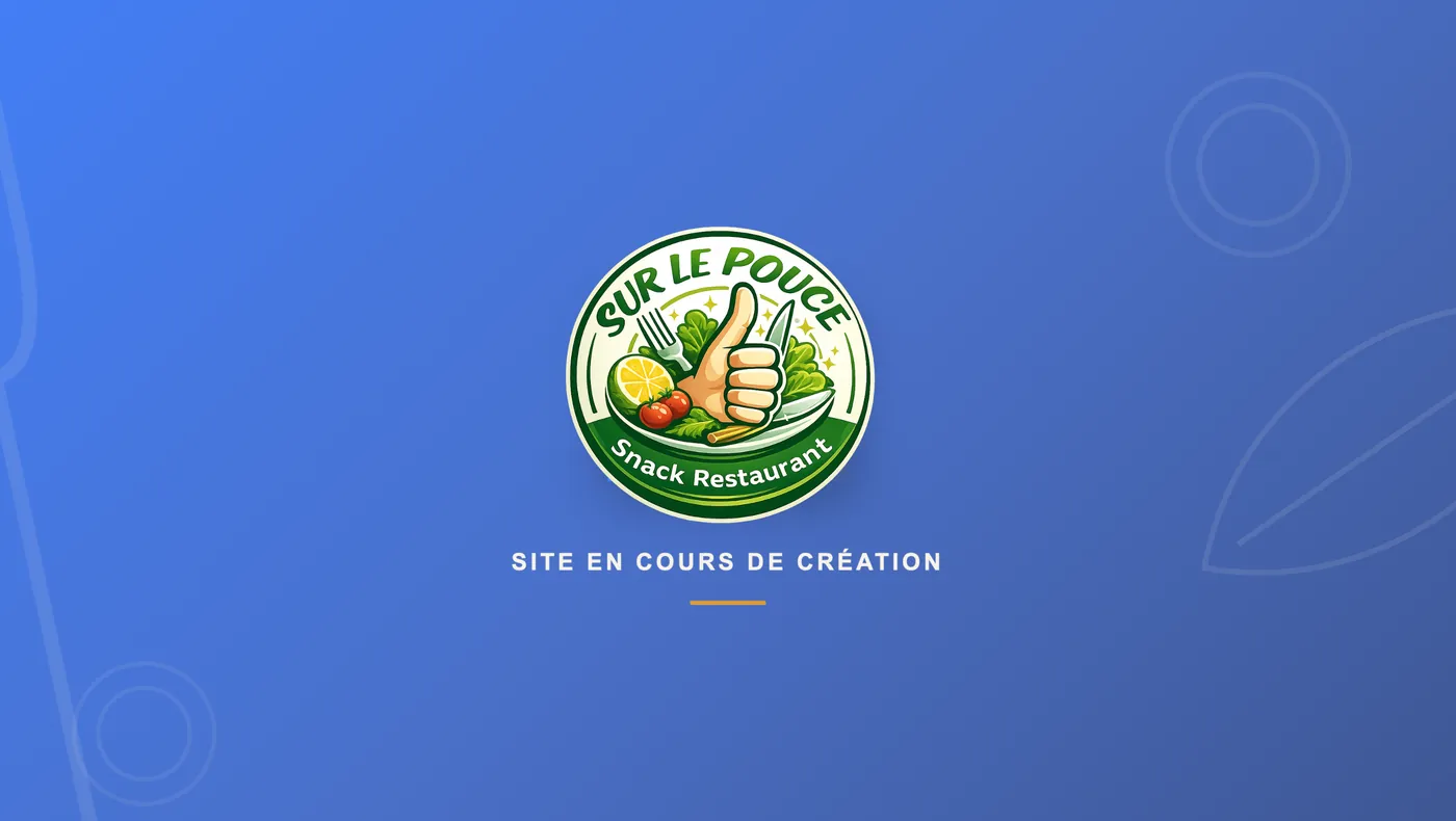 Page d'accueil du site de Sur le Pouce